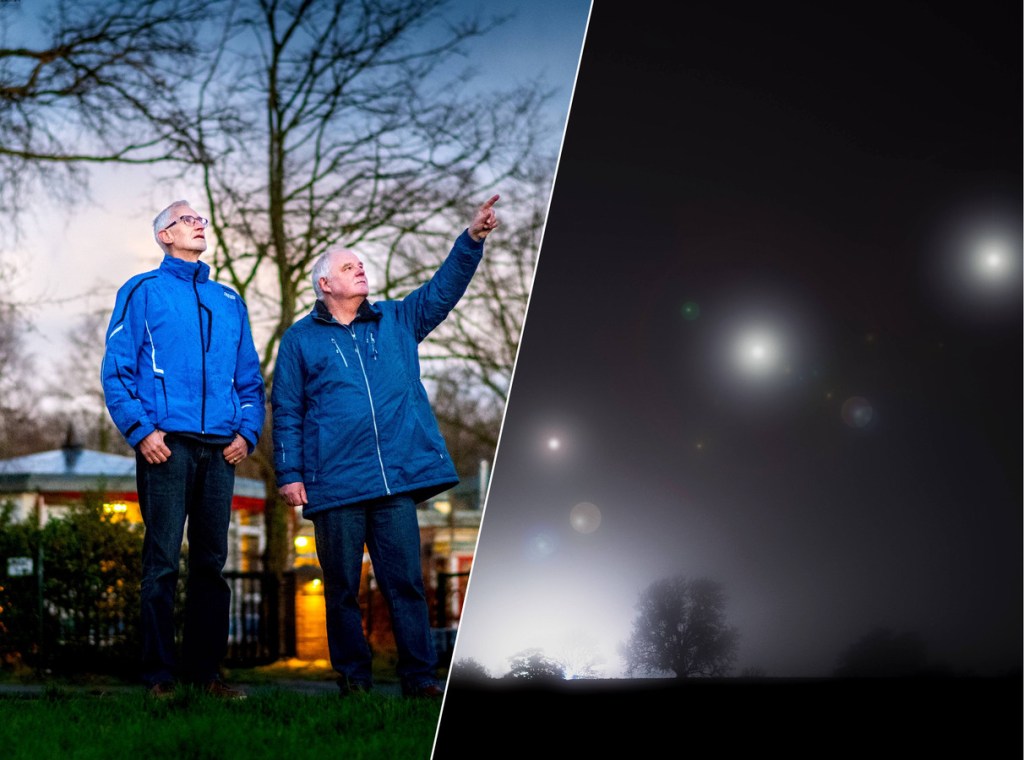 Ooggetuige weet zeker dat ufo-golf in Friese Gorredijk geen ‘hysterie’ was: ‘Wat we zagen, is onverklaarbaar’
